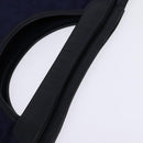 CELINE C Sulky Hand Bag Canvas Navy Auth BA6229-7