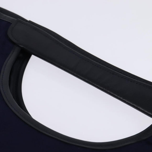 CELINE C Sulky Hand Bag Canvas Navy Auth BA6229