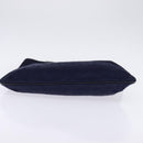 CELINE C Sulky Hand Bag Canvas Navy Auth BA6229-5