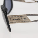 CHANEL Sunglasses Plastic Black CC Auth BA6232-10