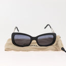 CHANEL Sunglasses Plastic Black CC Auth BA6232-13