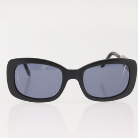 CHANEL Sunglasses Plastic Black CC Auth BA6232 - 0