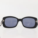 CHANEL Sunglasses Plastic Black CC Auth BA6232-3