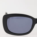 CHANEL Sunglasses Plastic Black CC Auth BA6232-4