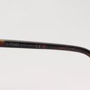 FENDI Sunglasses Plastic Brown Auth BA6233-10