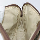 GUCCI GG Plus Supreme Shoulder Bag PVC Leather Beige Gold Auth BA6237-20