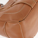 CELINE Boogie bag Hand Bag Leather Brown Auth BA6238-10