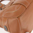 CELINE Boogie bag Hand Bag Leather Brown Auth BA6238-12