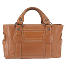 CELINE Boogie bag Hand Bag Leather Brown Auth BA6238-2