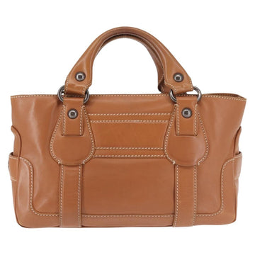 CELINE Boogie bag Hand Bag Leather Brown Auth BA6238 - 0