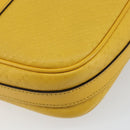 GUCCI Diamante Business Bag Leather Beige Gold 344357 Auth BA6240-8