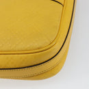 GUCCI Diamante Business Bag Leather Beige Gold 344357 Auth BA6240-15