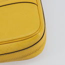 GUCCI Diamante Business Bag Leather Beige Gold 344357 Auth BA6240-17