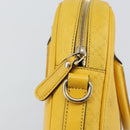 GUCCI Diamante Business Bag Leather Beige Gold 344357 Auth BA6240-9