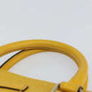 GUCCI Diamante Business Bag Leather Beige Gold 344357 Auth BA6240-14