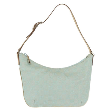 GUCCI GG Canvas Shoulder Bag Peppermint Gold 005 0813 Auth BA6242