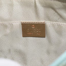 GUCCI GG Canvas Shoulder Bag Peppermint Gold 005 0813 Auth BA6242-15