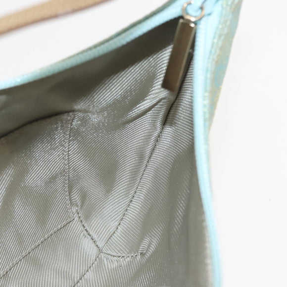 GUCCI GG Canvas Shoulder Bag Peppermint Gold 005 0813 Auth BA6242