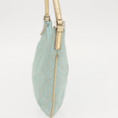 GUCCI GG Canvas Shoulder Bag Peppermint Gold 005 0813 Auth BA6242-4