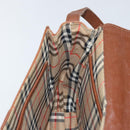 Burberrys Shoulder Bag Leather Brown Gold Auth BA6247-18