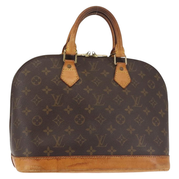 LOUIS VUITTON Monogram Alma Hand Bag M51130 LV Auth BA6248