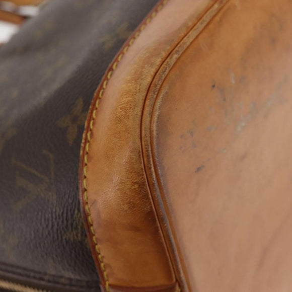LOUIS VUITTON Monogram Alma Hand Bag M51130 LV Auth BA6248