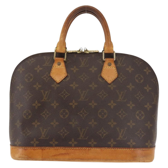 LOUIS VUITTON Monogram Alma Hand Bag M51130 LV Auth BA6248