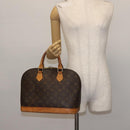 LOUIS VUITTON Monogram Alma Hand Bag M51130 LV Auth BA6248-21