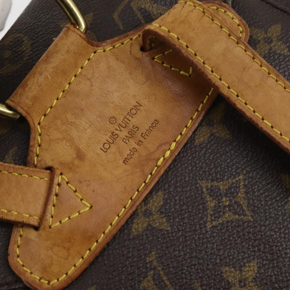 LOUIS VUITTON Monogram Montsouris MM Backpack M51136 LV Auth BA6252