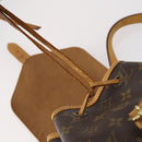 LOUIS VUITTON Monogram Montsouris MM Backpack M51136 LV Auth BA6252-21