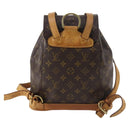 LOUIS VUITTON Monogram Montsouris MM Backpack M51136 LV Auth BA6252-2