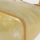 LOUIS VUITTON Monogram Vernis Houston Hand Bag Gris M91053 LV Auth BA6256-16