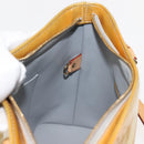 LOUIS VUITTON Monogram Vernis Houston Hand Bag Gris M91053 LV Auth BA6256-19