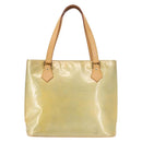 LOUIS VUITTON Monogram Vernis Houston Hand Bag Gris M91053 LV Auth BA6256-13