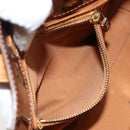 LOUIS VUITTON Monogram Vernis Reade PM Hand Bag Bronze M91146 LV Auth BA6257-21