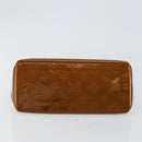 LOUIS VUITTON Monogram Vernis Reade PM Hand Bag Bronze M91146 LV Auth BA6257-5