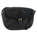 LOUIS VUITTON Epi Jeune Fille MM Shoulder Bag Black M52152 LV Auth BA6258-1