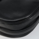 LOUIS VUITTON Epi Jeune Fille MM Shoulder Bag Black M52152 LV Auth BA6258-14