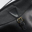 LOUIS VUITTON Epi Jeune Fille MM Shoulder Bag Black M52152 LV Auth BA6258-18