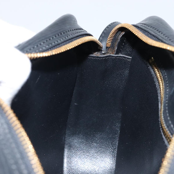 LOUIS VUITTON Epi Jeune Fille MM Shoulder Bag Black M52152 LV Auth BA6258