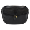 LOUIS VUITTON Epi Jeune Fille MM Shoulder Bag Black M52152 LV Auth BA6258-13