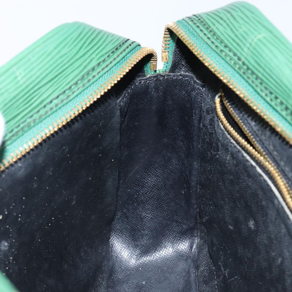 LOUIS VUITTON Epi Trocadero 27 Shoulder Bag Green M52314 LV Auth BA6259