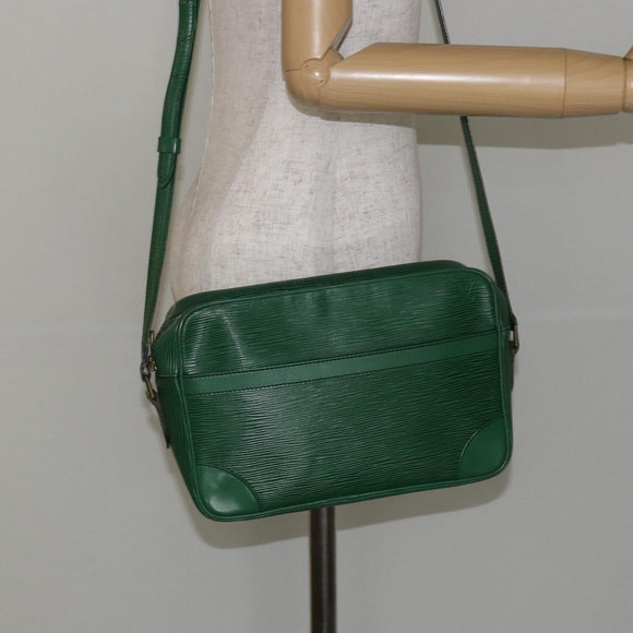 LOUIS VUITTON Epi Trocadero 27 Shoulder Bag Green M52314 LV Auth BA6259