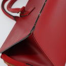 LOUIS VUITTON Epi Sac Triangle Hand Bag Red M52097 LV Auth BA6260-17