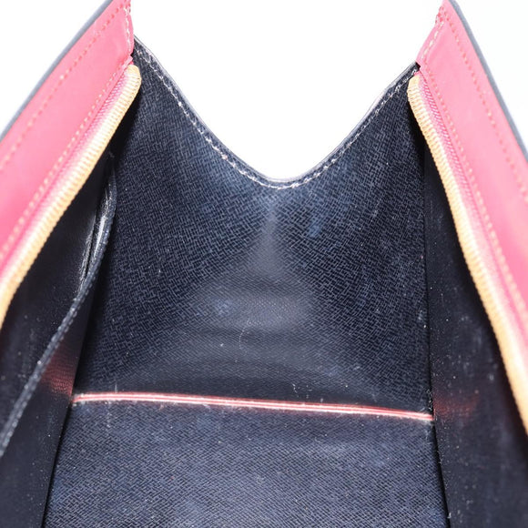 LOUIS VUITTON Epi Sac Triangle Hand Bag Red M52097 LV Auth BA6260