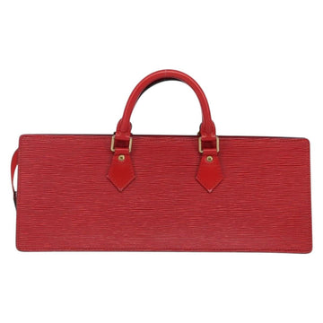 LOUIS VUITTON Epi Sac Triangle Hand Bag Red M52097 LV Auth BA6260 - 0