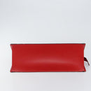 LOUIS VUITTON Epi Sac Triangle Hand Bag Red M52097 LV Auth BA6260-5