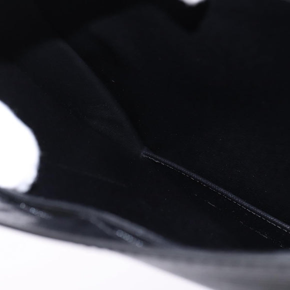 LOUIS VUITTON Epi Porte Documents Bandouliere Black M54462 LV Auth BA6261