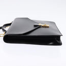LOUIS VUITTON Epi Porte Documents Bandouliere Schwarz M54462 LV Auth BA6261-3