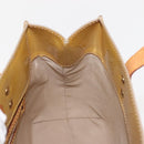 LOUIS VUITTON Monogram Vernis Reade PM Hand Bag Beige M91334 LV Auth BA6262-18